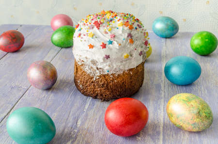 Bright Easter Eggs