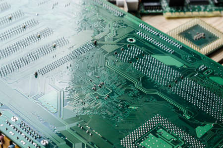 Technology, computer boardの写真素材