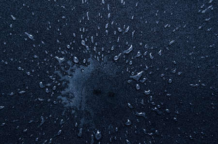 Transparent water dropsの写真素材