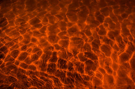 Water Shine in red.の写真素材