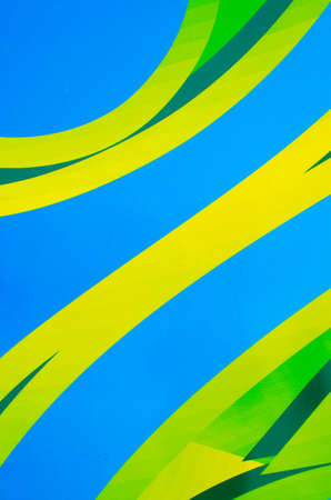 Abstract pattern with colorful stripesの写真素材