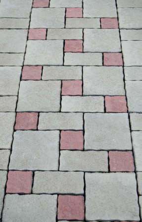 Background from paving pavers
