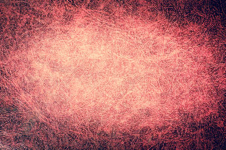 Texture, background from genuine red leather with vignetteの写真素材