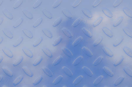 Metal painted in blue color abstract background