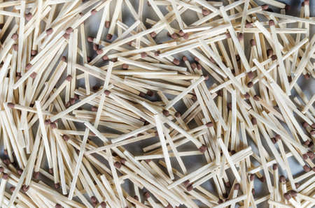 Background of a large number of matchesの写真素材