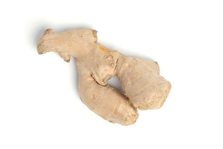 Ginger root on a white background, isolate