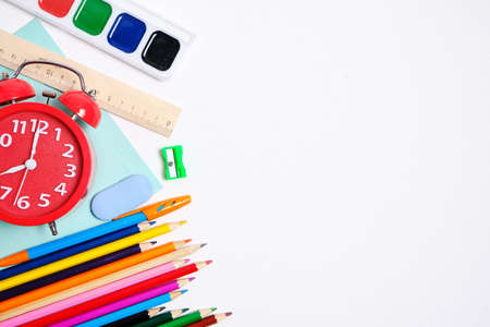 School supplies and stationery, preparation for the school year