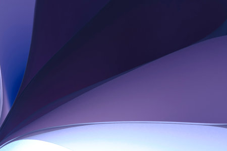 Abstract lilac macro background smooth lines of paper sheetsの写真素材