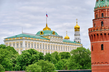 Moscow, Russia May 08, 2023. Grand Kremlin Palaceのeditorial素材