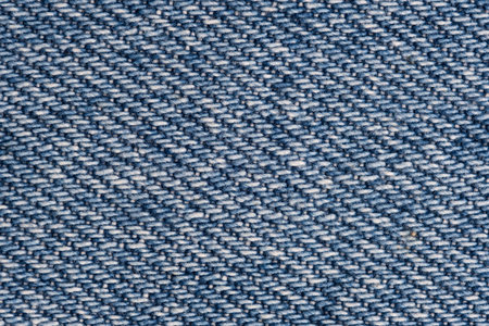 Blue jeans fabric texture. Abstract background and texture for design with copy space.