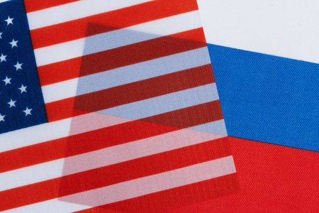 Flag  United States  America background.の写真素材