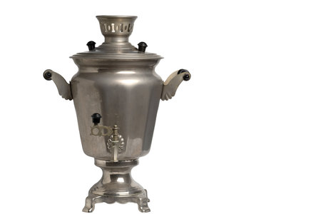 antique isolated on white background with clipping path.の写真素材