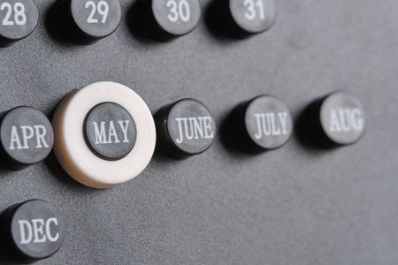 Close-up of keypad of a telephone. Selective focus.の写真素材