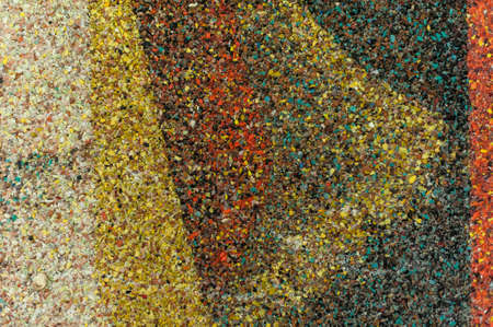 colorful geometric background from a small stonesの写真素材