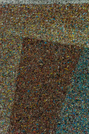 a vertical light brown gold stone textureの写真素材