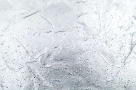 Hyaluronic gel with bubbles. Beauty background, face careの写真素材