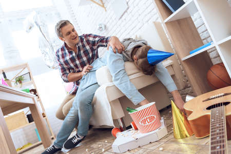 After birthday party troubled teenager is hangover