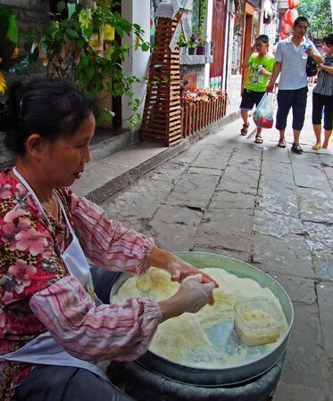 china chongqing ciqikou foodのeditorial素材