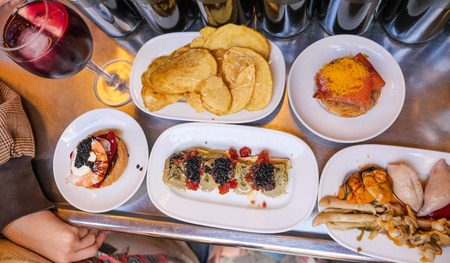 Tapas, Barcelone, Spain, Food and Drink, Restaurantの写真素材