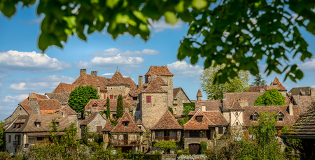 Loubressac most pictorial villages of france lot region, Europeの写真素材
