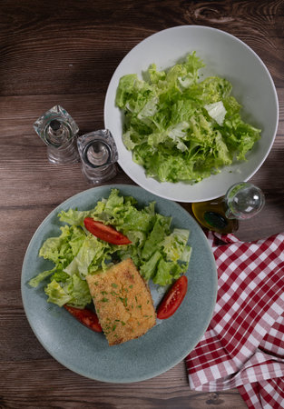 Hachis parmentier, french dish with mashed potato and minced beefの写真素材