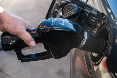 Petrol pump filling