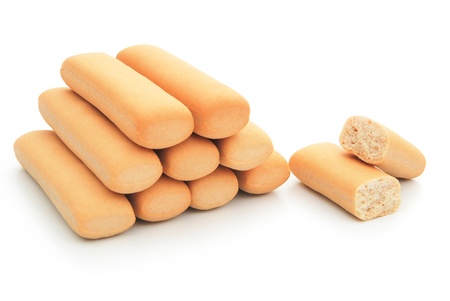 biscuit sticks line up の写真素材