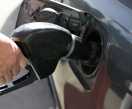 Petrol pump filling