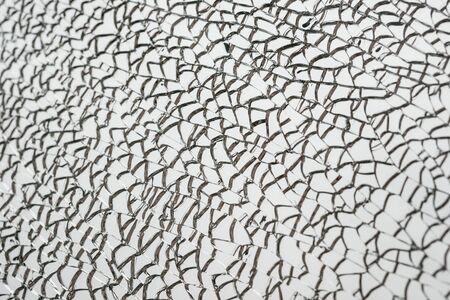 pattern of a broken glass windowの写真素材