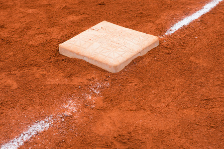 base in baseball field