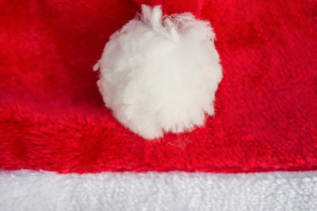 santa claus hat close upの写真素材