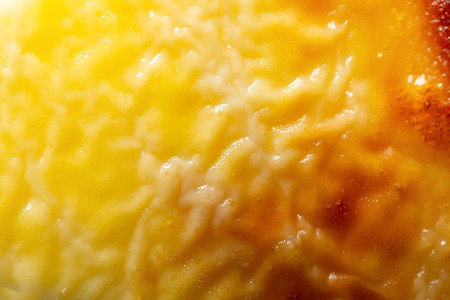 top of a cheese cake close up as background