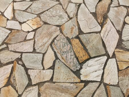 floor made of big rocks