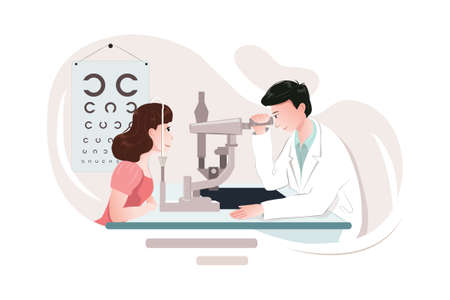 Healthcare & Medical Vector Illustration concept. Can use for web banner, infographics, hero images. Flat illustration isolated on white background.のイラスト素材