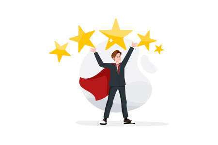 Business Vector Illustration concept. Can use for web banner, infographics, hero images. Flat...