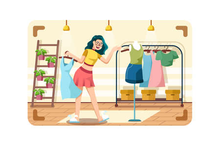 Live Streaming Vector Illustration concept. Can use for web banner, infographics, hero images. Flat illustration isolated on white background.のイラスト素材