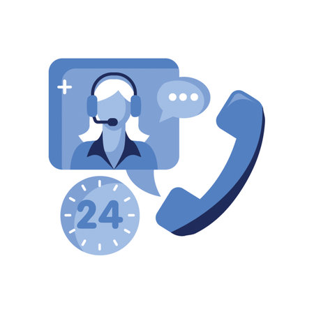 Customer support Iconのイラスト素材