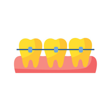 Braces Iconのイラスト素材