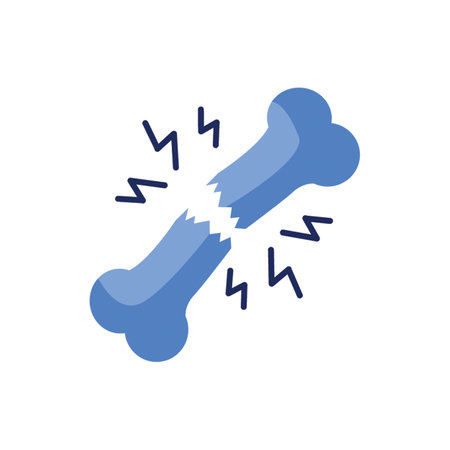 Broken Bone Iconのイラスト素材