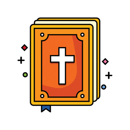 Bible Book Iconのイラスト素材