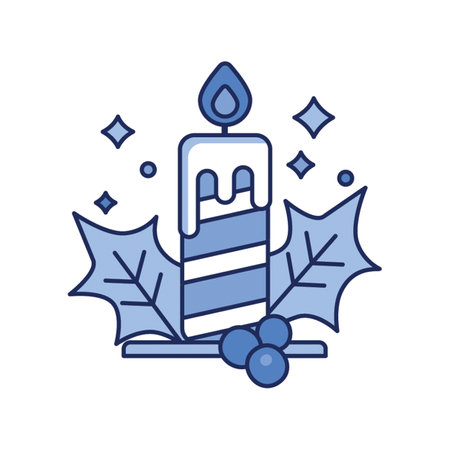 Candle Iconのイラスト素材