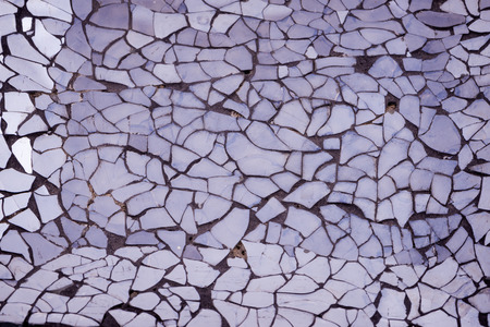 Background broken glass lilacの写真素材