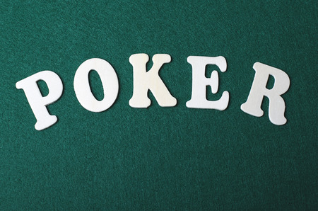 Poker Game. Horizontal shoot.の写真素材