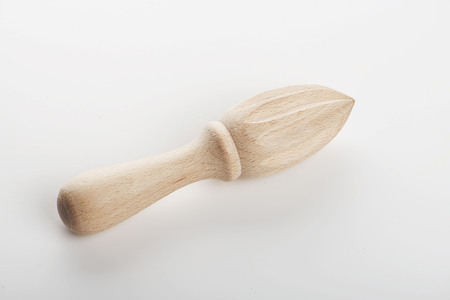The wooden citrus squeezerの写真素材