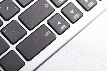Laptop keyboard. Computing.