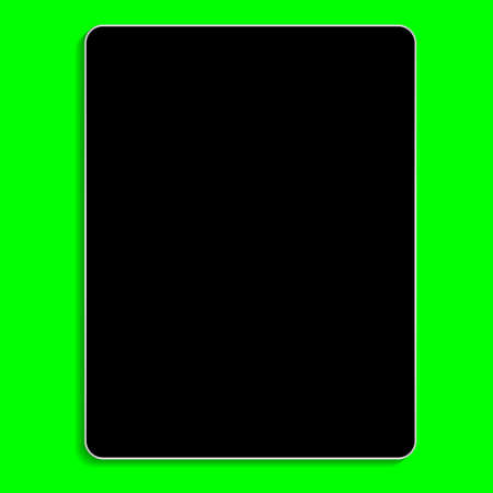 Device tablet  for illustrators on white background.のイラスト素材