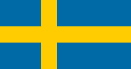 Vector of Swedish flag.のイラスト素材