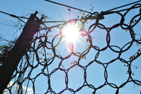 steel wire mesh for rock fall protectionの写真素材