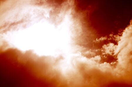 Red sky