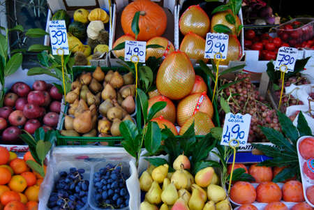 fresh fruits and vegetablesのeditorial素材